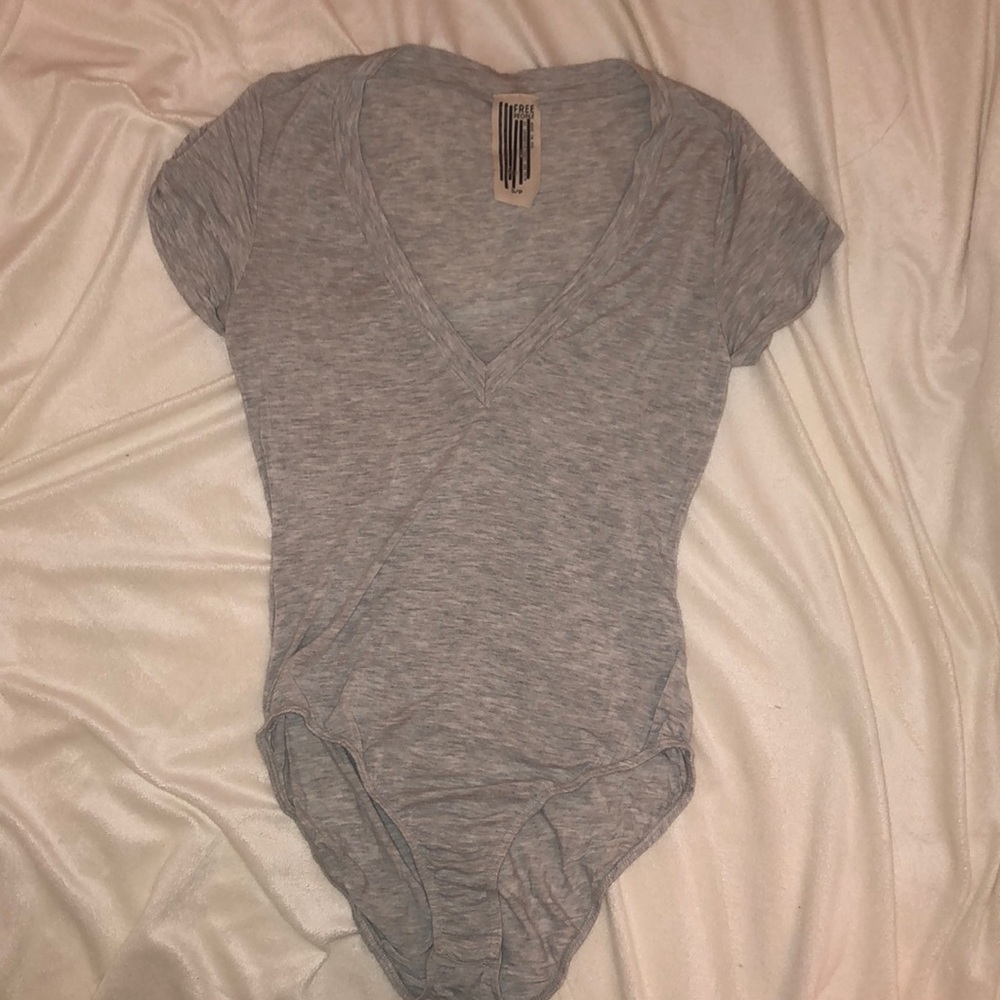 Free people v- neck body suit